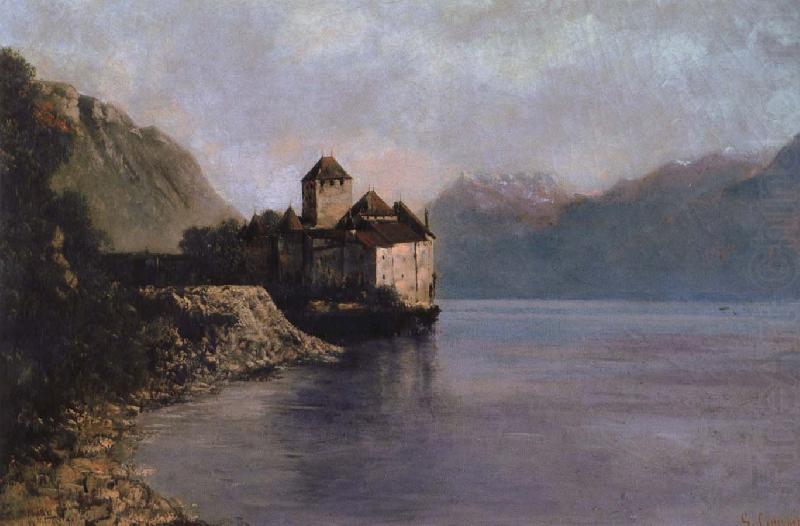 Gustave Courbet The Chateau de Chillon china oil painting image